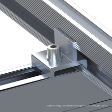 150KW tilt adjustable flat roof solar PV mounting system